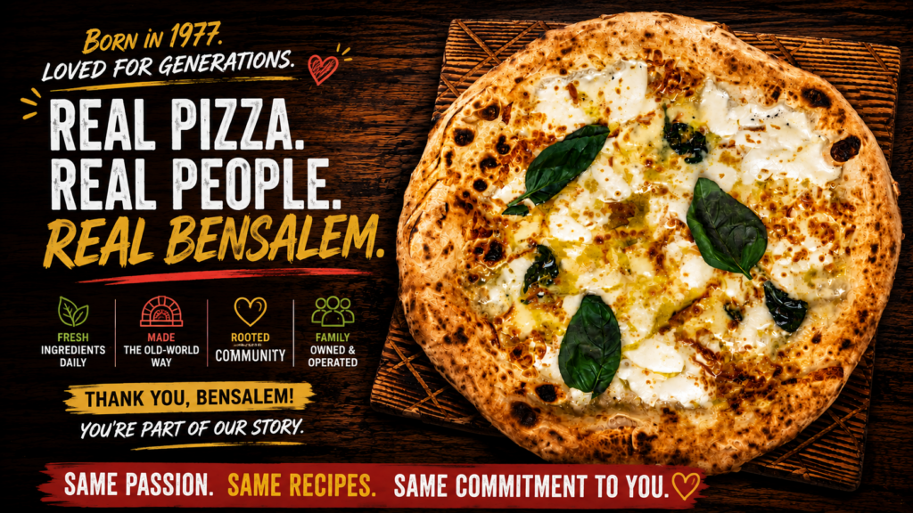 Sofiabella Bensalen real pizza, real people